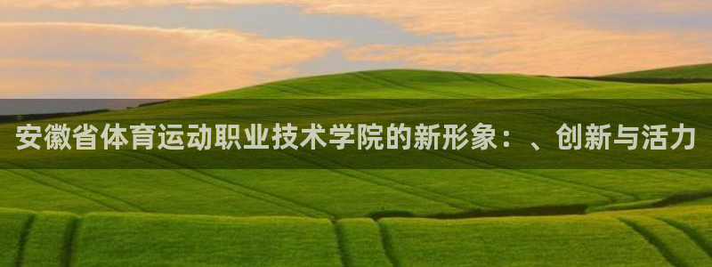 尊龙官网下载娱乐：安徽省体育运动职业技术学院的新形象：、创新